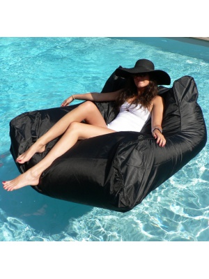 Pouf flottant - noir