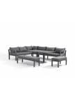 Salon de jardin Florida 10 places aluminium