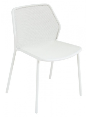 Lot de 4 chaises Darwin blanches