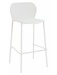 Tabouret haut Darwin blanc