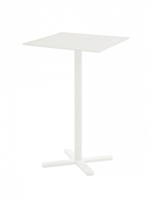 Table haute Darwin blanche