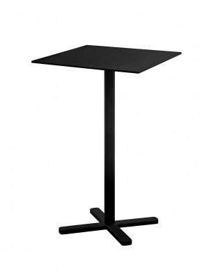 Table haute Darwin noire