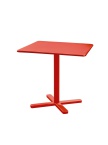 Table pliante Darwin 80 rouge écarlate