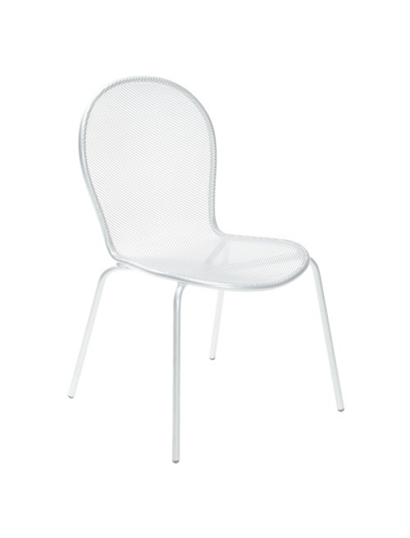 EMU Lot de 4 chaises Ronda Blanches