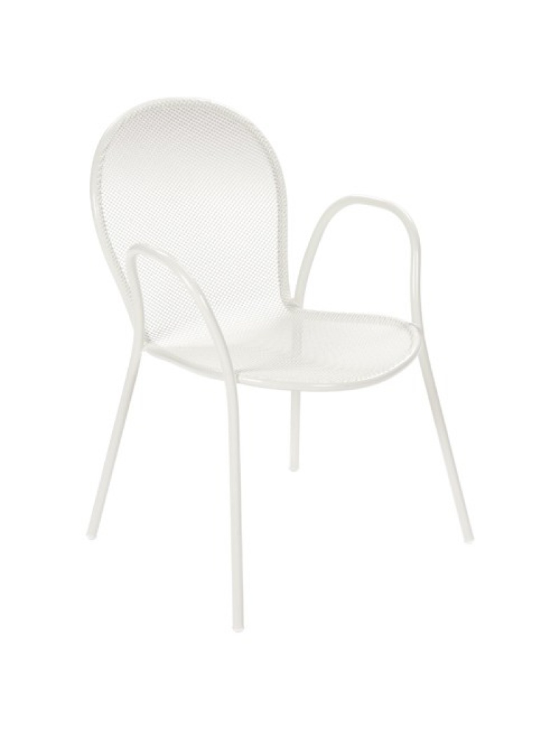 EMU Lot de 4 fauteuils Ronda Blancs