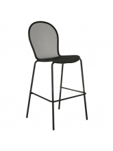 Lot de 2 tabourets Ronda Noirs