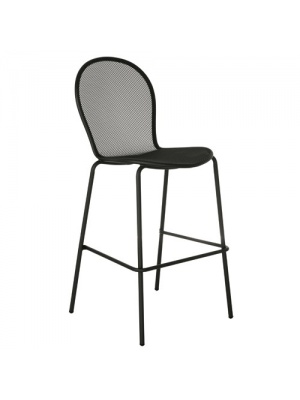 Lot de 2 tabourets Ronda Noirs