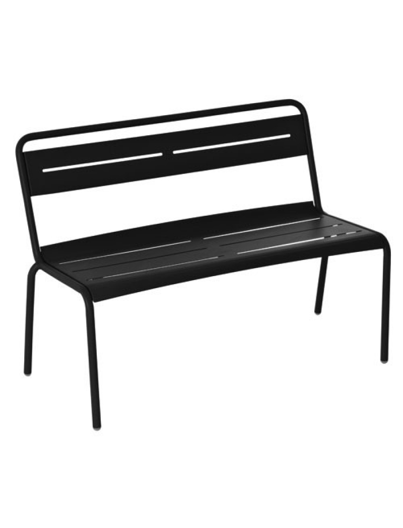 Banc Star avec lattes métal noir EMU - Bancs de jardin - Jardin