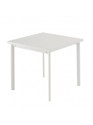 Table carrée Star 70cm Blanche