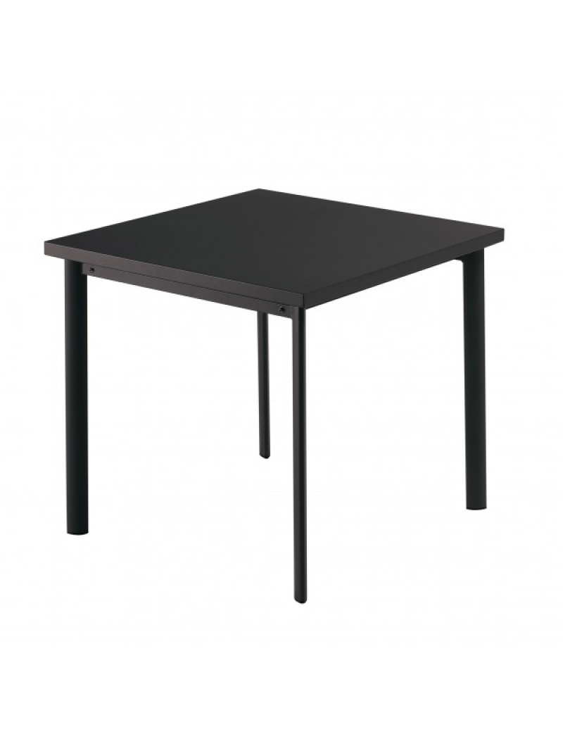 EMU Table carrée Star 70cm Noire