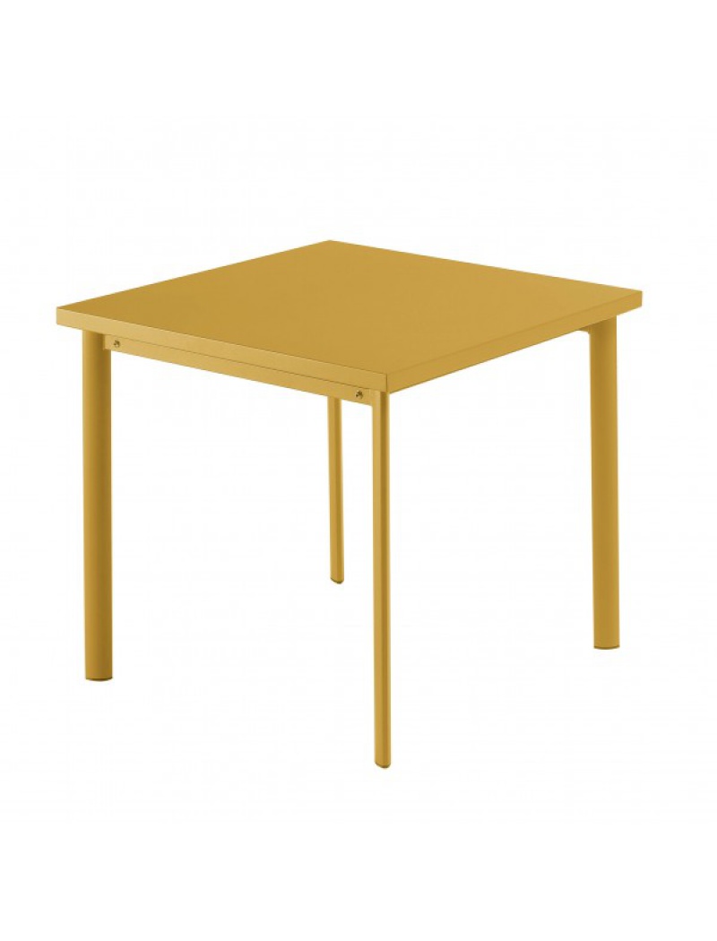 EMU Table carrée Star 70cm Orange