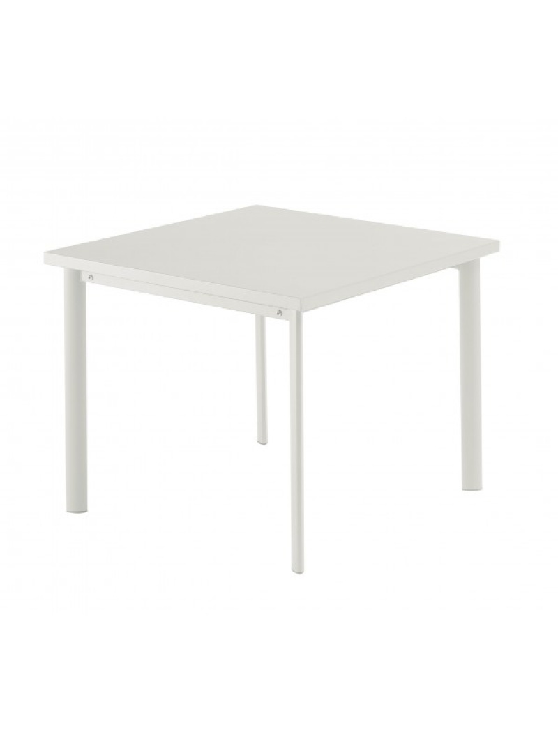 EMU Table carrée Star 90cm Blanche