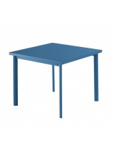 Table carrée Star 90cm Bleue