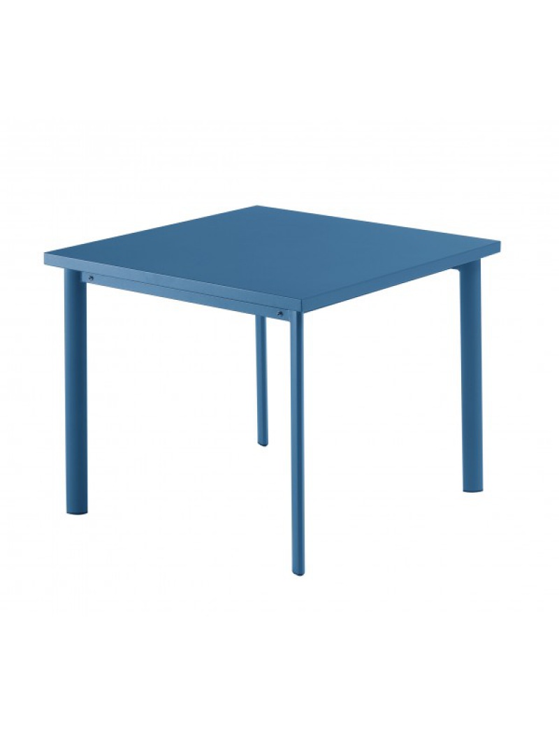 EMU Table carrée Star 90cm Bleue