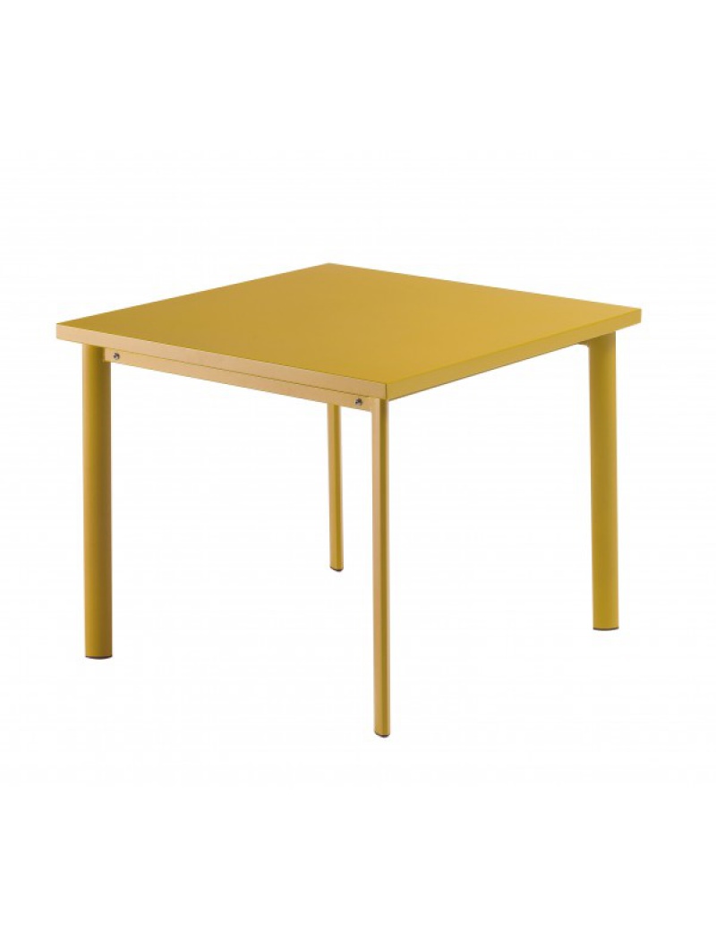 EMU Table carrée Star 90cm Orange