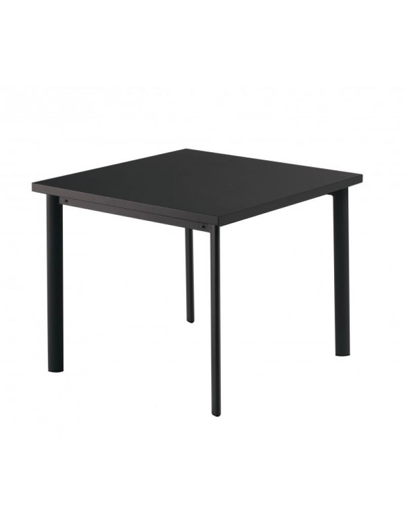 EMU Table carrée Star 90cm Noire