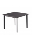 Table carrée Star 70cm Fer ancien