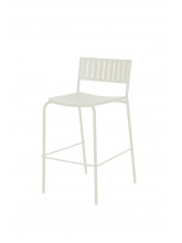 Lot de 2 tabourets de bar Bridge blancs