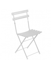 Lot de 2 chaises arc en ciel blanches