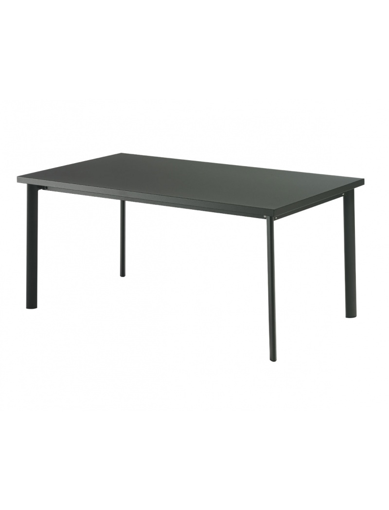 EMU Table rectangulaire Star Gris Aluminium