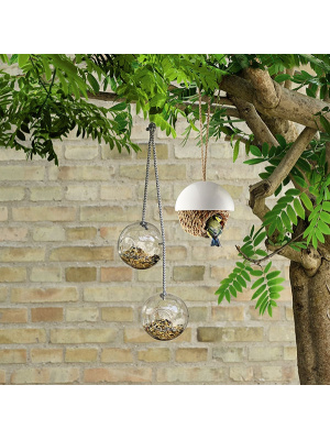 Set de 2 Mangeoires en Verre