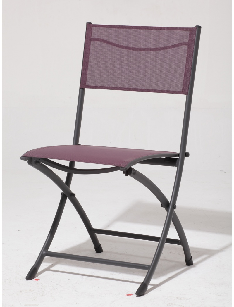Chaise de jardin  chaise pliante Hedone Jean's alu