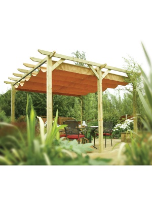 Pergola autoportée Verona en bois