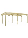 Carport en bois Monza Due 2 voitures