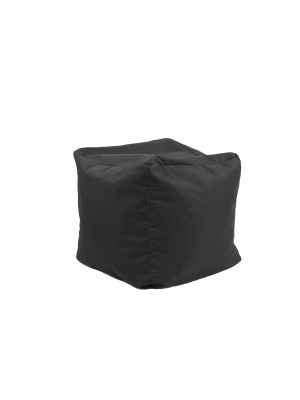 Pouf Cube repose-pieds Gris anthracite