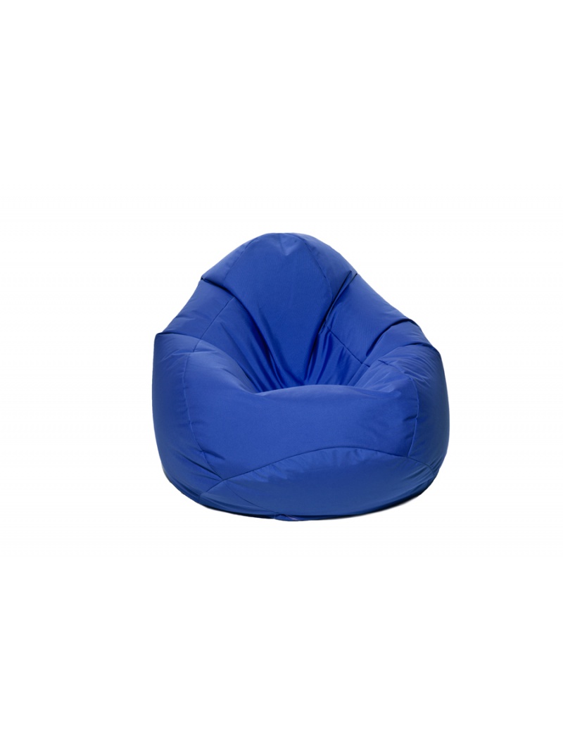 Jumbo bag Pouf Scuba XXL Bleu foncé