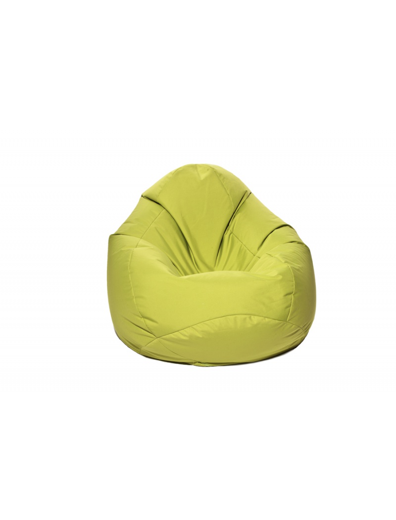 Jumbo bag Pouf Scuba XXL Vert anis