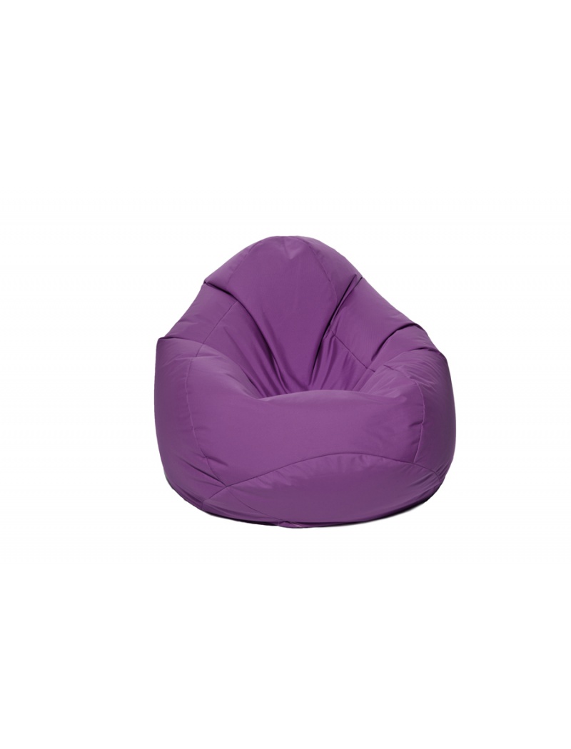 Jumbo bag Pouf Scuba XXL Aubergine