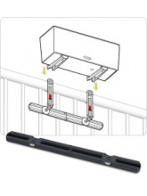 Complément aux accroche-balconnières (stabilisateur) Lechuza Balconera