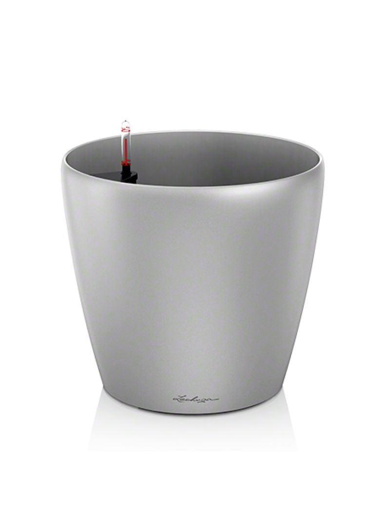 Lechuza Grand pot Classico premium Argent Ø 60 / 56 cm
