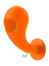 Patère Crazy Head orange