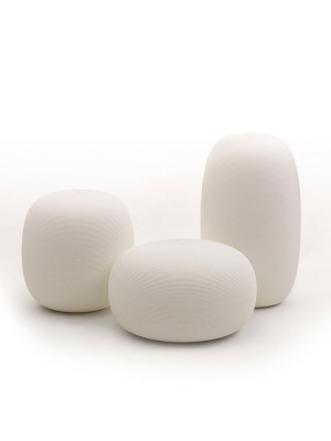 Pouf Pandora S Blanc