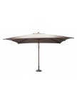 Parasol bois rectangulaire 3x4m Taupe