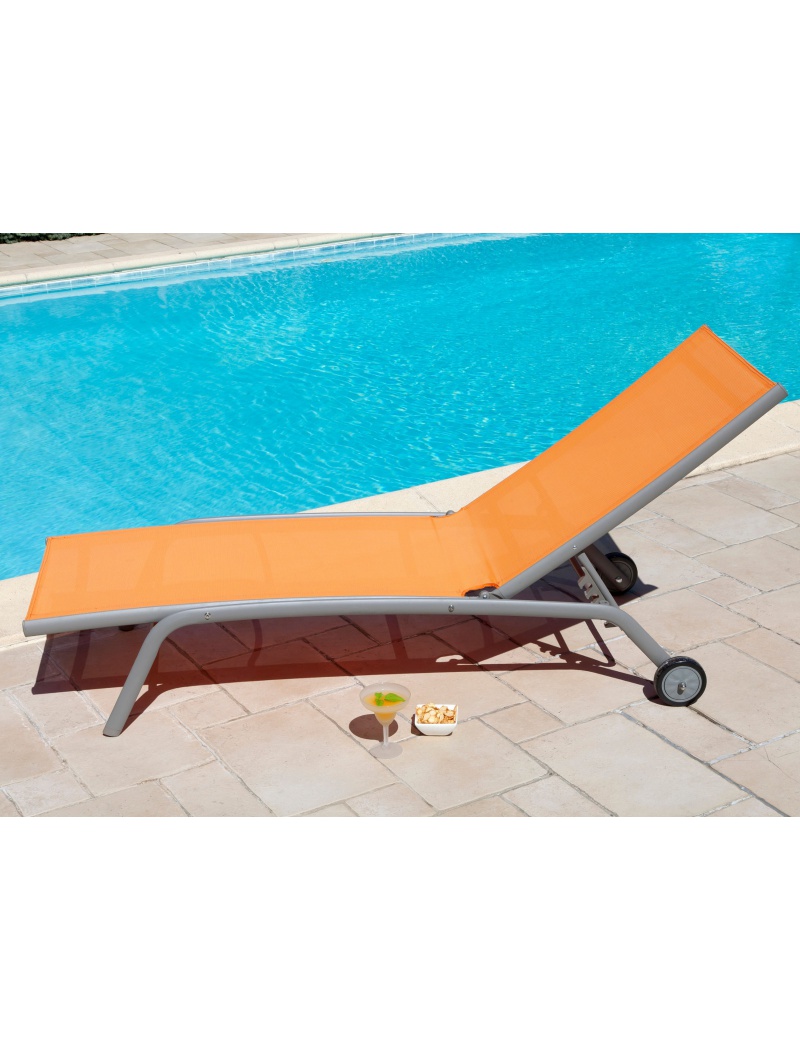 Proloisirs Bain de soleil Prima Taupe / Orange