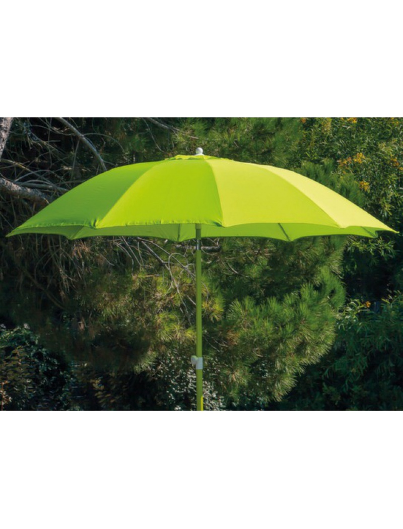 Proloisirs Parasol fibre de verre 270 Vert Citron