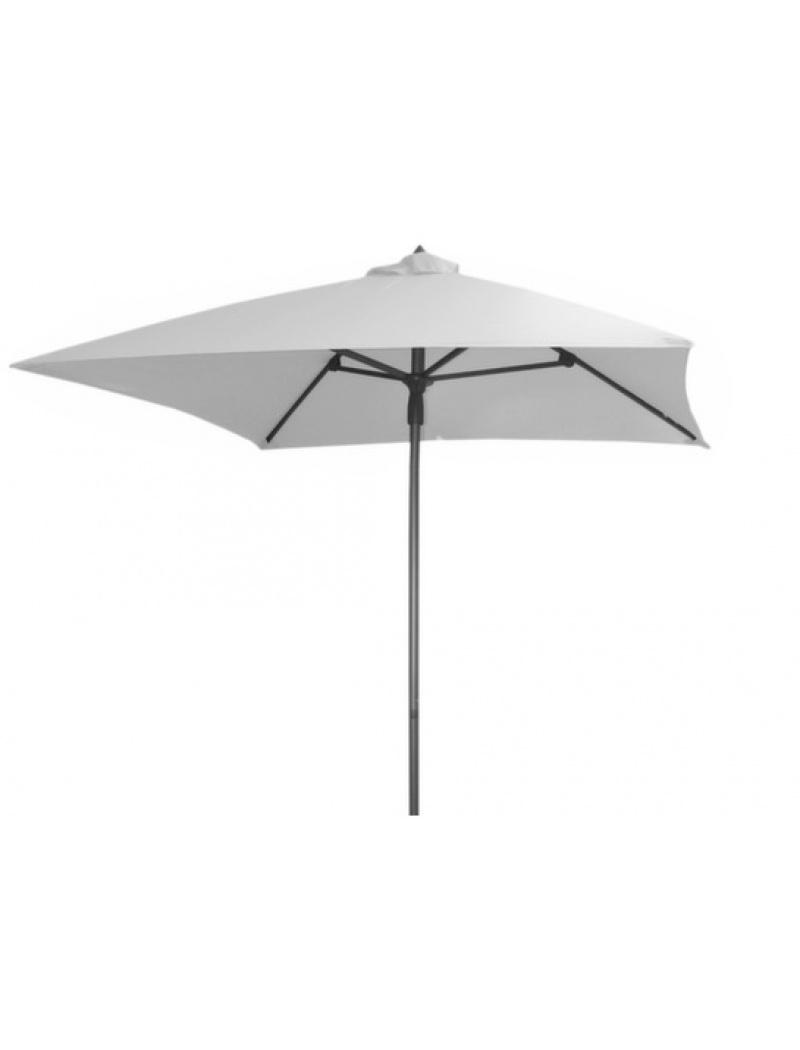 Parasol alu 2x2 Blanc