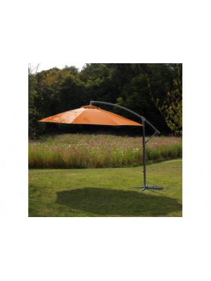 Parasol déporté éco orange