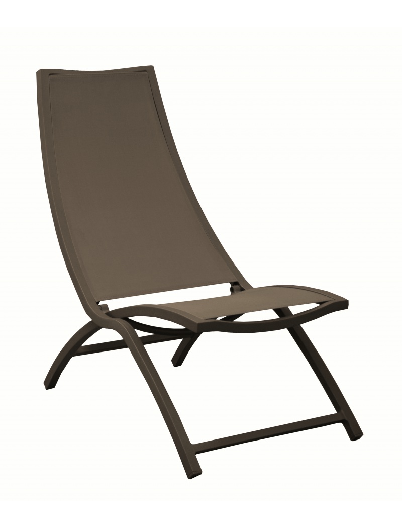 Proloisirs Relax Summer Florence Café pliant Vendu(e)s par 2