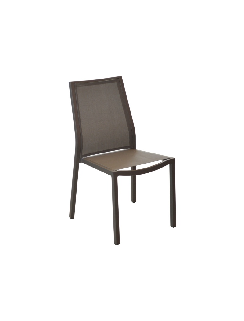 Proloisirs Chaise Ida Café empilable