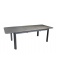 Table Eos Proloisirs gris graphite 180 a 240