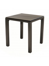 Table Stoneo 90 plateau TRESPA® Café Cedar