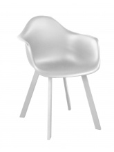 Fauteuil coque Jato blanc