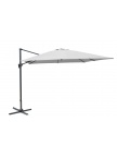 Parasol alu déporté 3x4 Ecru