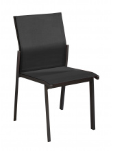 Chaise Delia Graphite / Noir