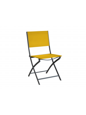Dream Chaise Pliante Graphite/Moutarde