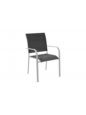 Fauteuil Elegance Alu/TPEP - Graphite